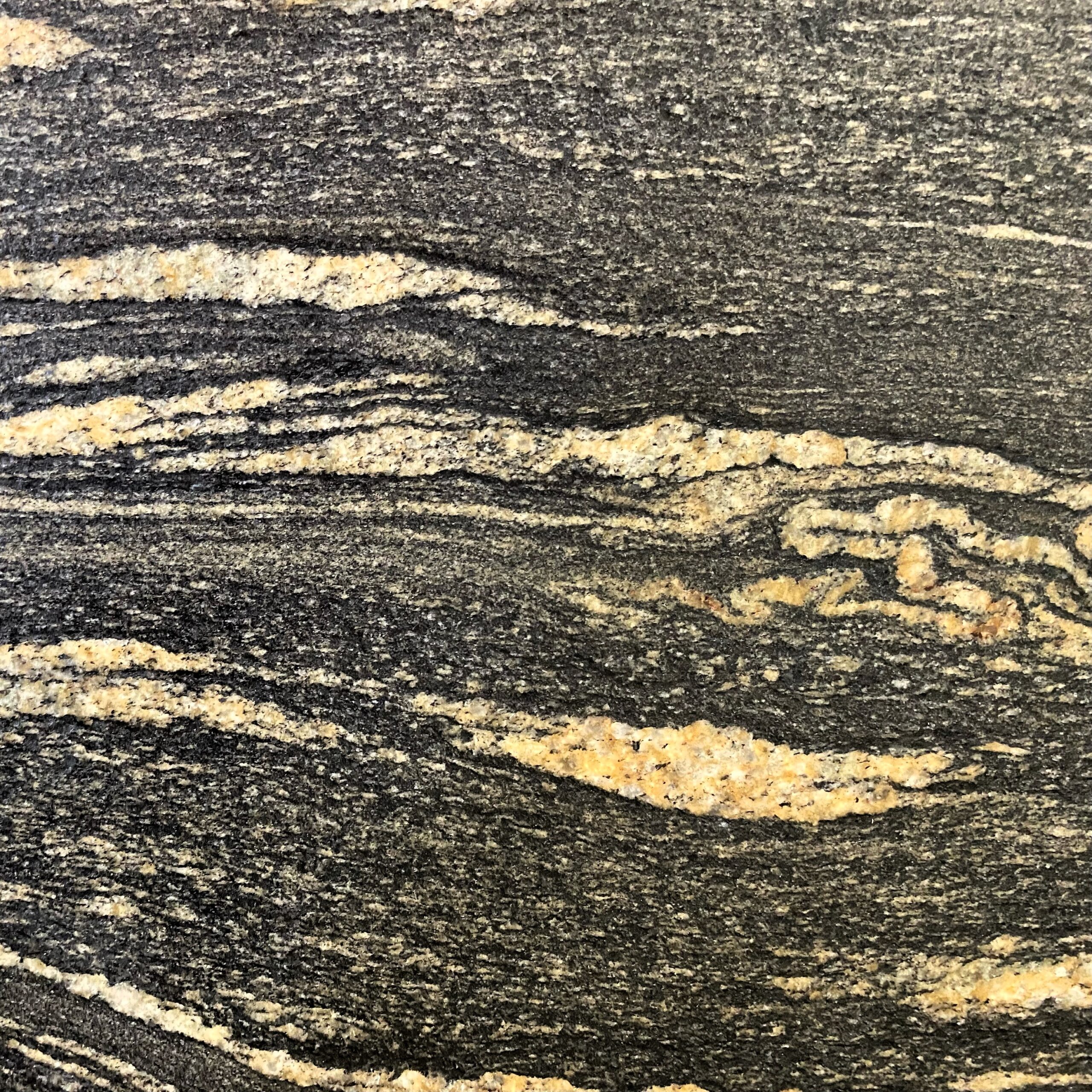 $THUNDER　　黒金$ Discount Thunder Gold Leathered Granite Countertops